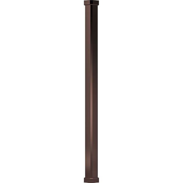 Ekena Millwork 6" x 10' Endura-Aluminum Craftsman Style Column, Square Shaft (Load-Bearing 20,000 lbs) Non-Tapered EA0610ENPSBCRCR - main